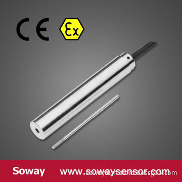 Soway DC and AC spring load LVDT linear position sensor